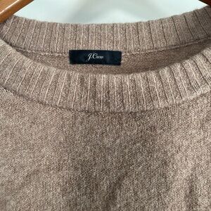 J. Crew Tan Knit Pullover